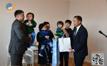 Дорноговьд мэндэлсэн гурван ихэр хүү гурван өрөө байртай боллоо