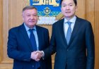 ЕРӨНХИЙ САЙД Н.УЧРАЛ ОХУ-ААС МОНГОЛ УЛСАД СУУГАА ЭЛЧИН САЙД А.Н.ЕВСИКОВТОЙ УУЛЗАВ