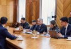ЭДИЙН ЗАСАГ, ХӨГЖЛИЙН САЙД Ж.ЭНХБАЯР ИТАЛИ УЛСААС МОНГОЛ УЛСАД СУУГАА ЭЛЧИН САЙД ЖОВАННА ПИККАРЕТАГ ХҮЛЭЭН АВЧ УУЛЗЛАА