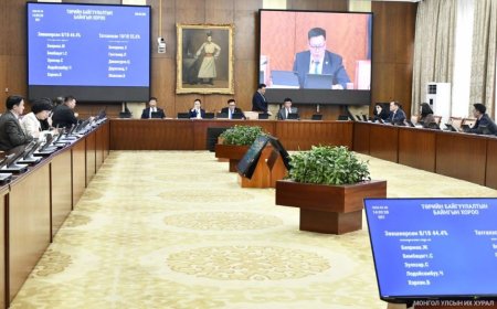 ТББХ: Монгол Улсын Их Хурлын тухай хуульд нэмэлт, өөрчлөлт оруулах тухай хуулийн төслийг хэлэлцэх эсэх болон бусад таван асуудлыг хэлэлцэн шийдвэрлэлээ